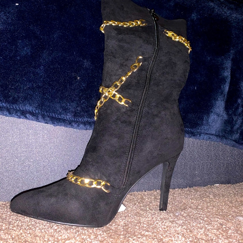 High heel boots!